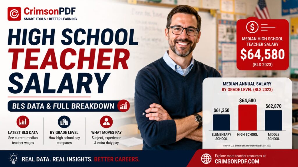 high school teacher salary